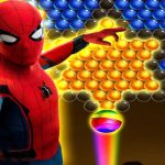 Spiderman Bubble Shooter