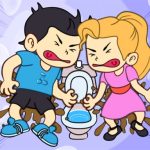 Toilet Rush Race: Draw Puzzle